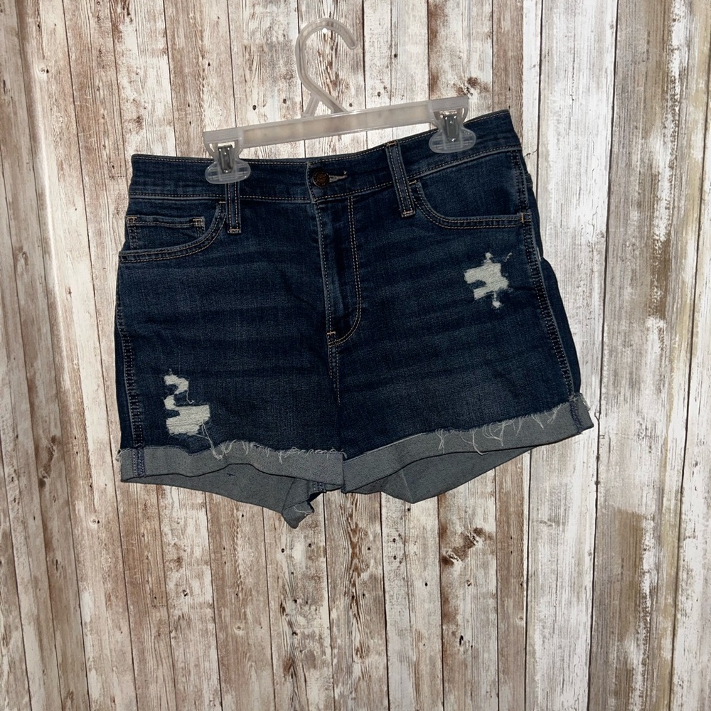 Hollister Dark Blue Jean Shorts